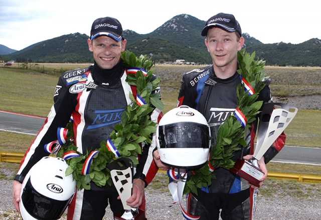 Team Streuer — Team Streuer twee keer op podium tijdens 3e WK-ronde in Rijeka