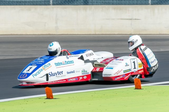 Team Streuer — Zwaar weekend team Streuer IDM zijspannen Lausitzring