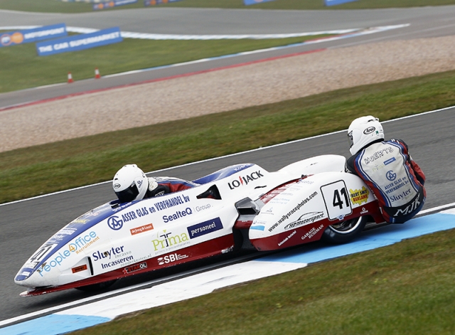 Team Streuer — Moeizaam weekend Team  Streuer  BSB Donington