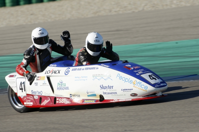 Team Streuer — Geslaagde generale voor team Streuer tijdens IDM/ONK-race op Assen